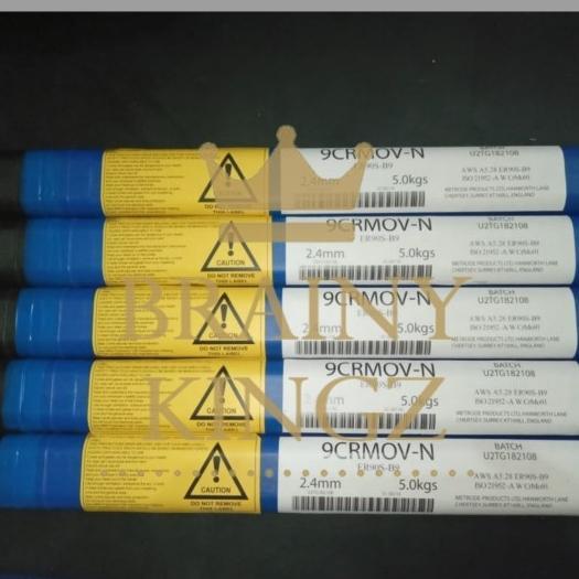 METRODE TIG 9CRMOV-N KAWAT LAS ER90S-B9 uk 2.4 mm