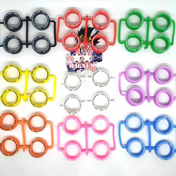 Rep Tamiya Ban Medium Warna Lettering / Ban Super Hard