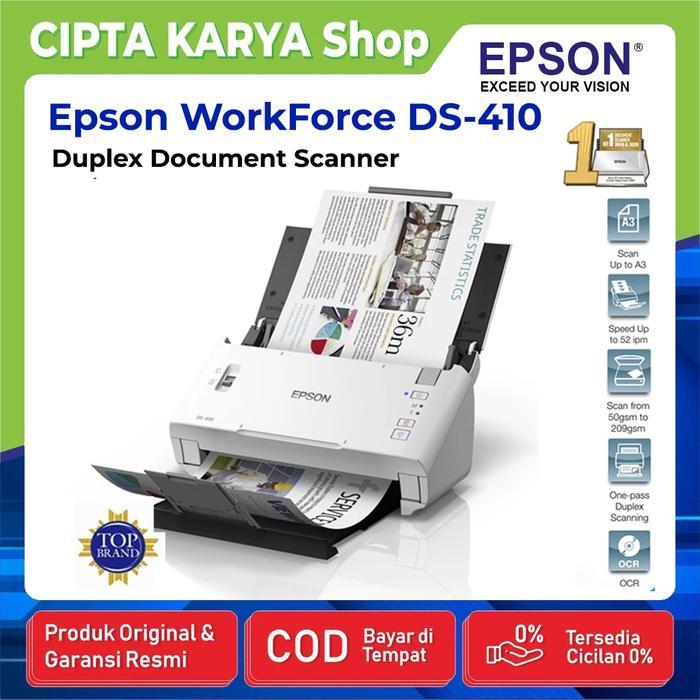 Epson Workforce Ds-410 Duplex Document Scanner