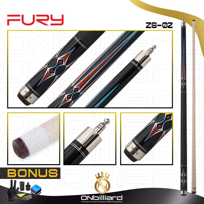 FURY ZS SERIES ZS-1 ZS-2 ZS-3 CUE STICK STIK PLAY BILLIARD BILIAR  - LUX MN