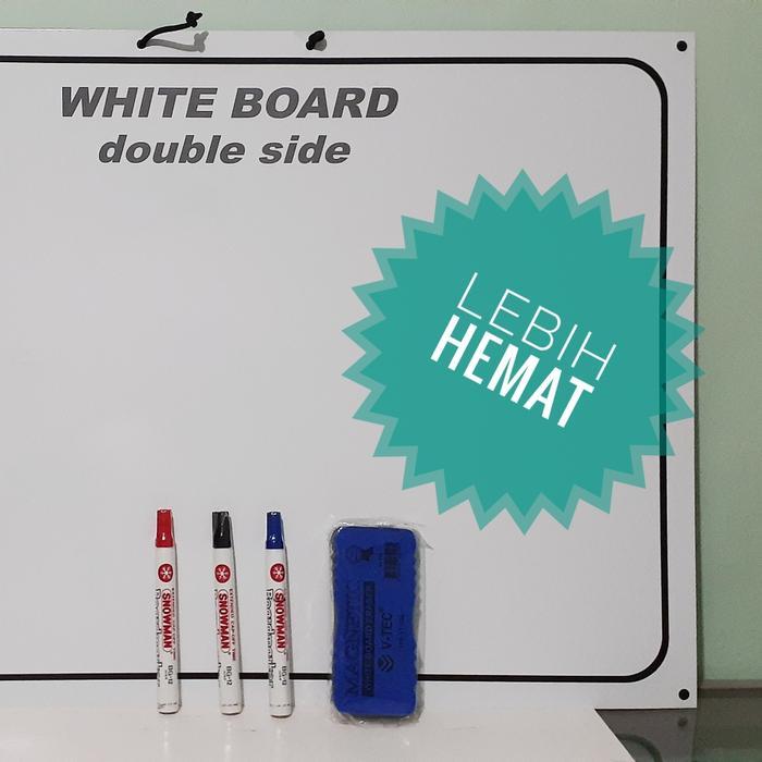 papan tulis - spidol white board - penghapus white board