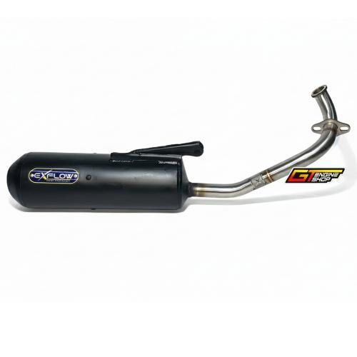 KNALPOT BEAT MP7 130CC EXFLOW EXHAUST FULLSYSTEM KNALPOT EXFLOW BEAT KARBU SCOOPY KARBU 130CC MP7