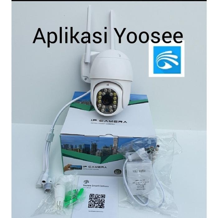 Baru WL - PAKET CCTV OUTDOOR IPCAMERA PTZ YOOSEE / V380 - CCTV PTZ YOOSEE / V380