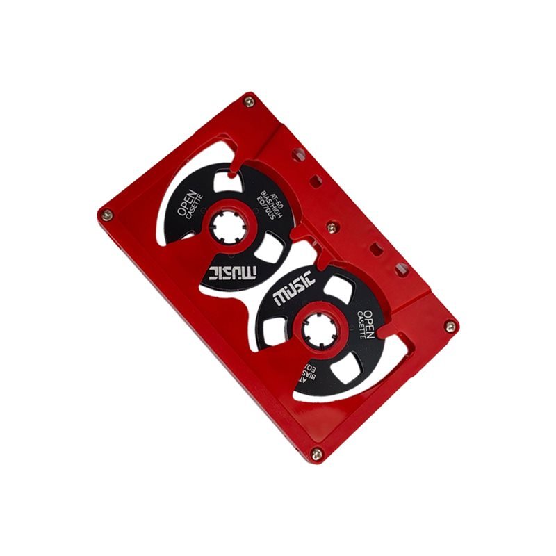 JABS-50 Minutes Reel To Reel Blank Cassette Double Sided Metal Reel Sound Hollow Case Audio Cassette
