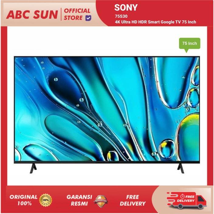 Sony 75s30 Led Tv 75 Inch Bravia 3 LED 4K HDR Google TV