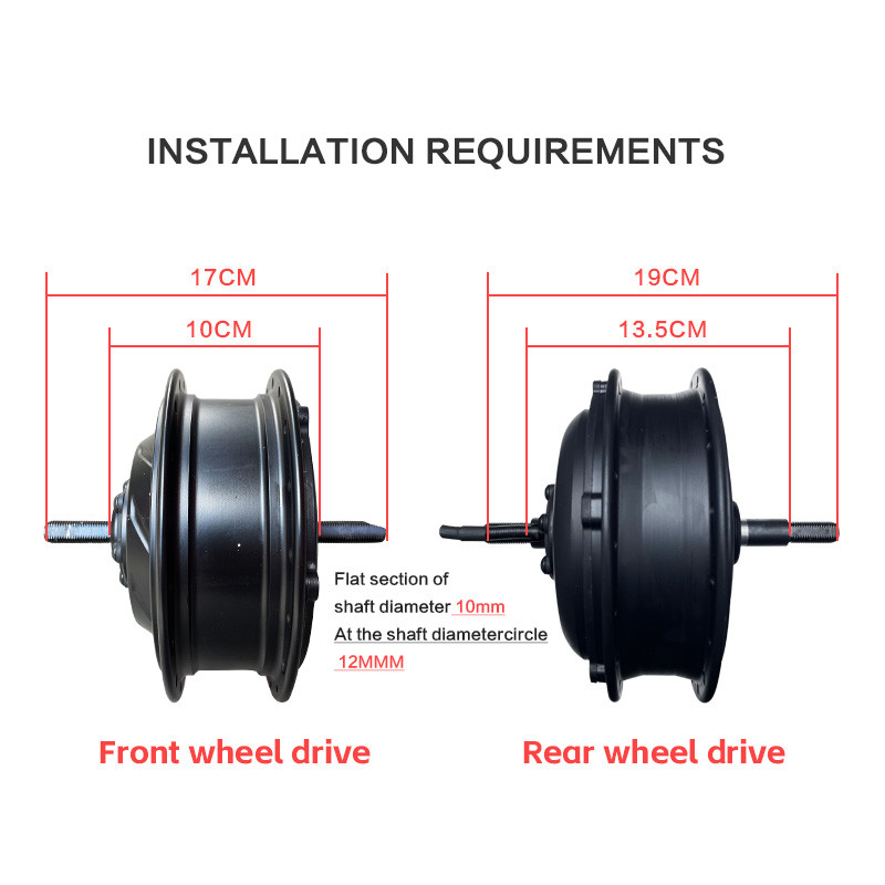 Electric Bike kit with ebike electric bicycle kit 20 26'' 27.5 700C 500W Front Rear Electric Wheel