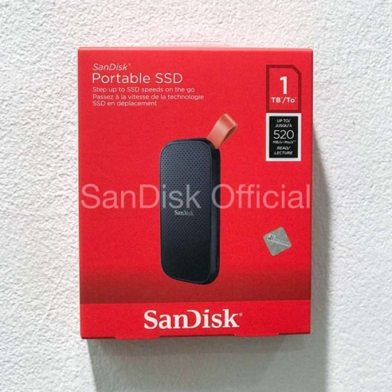 SSD Sandisk 1TB - Portable SSD Eksternal USB 3.2