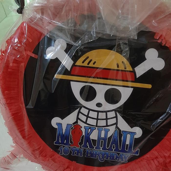 Pinata One Piece / Pinata Ulang Tahun Tarik/Pukul