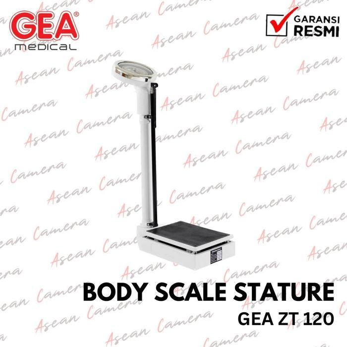 TIMBANGAN ALAT UKUR TINGGI GEA ZT120 / BODY SCALE STATURE METER ZT 120