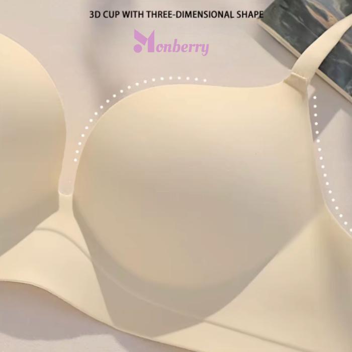 Sorella - Bra Tebal Push Up Seamless Wanita Bh Emga B1F Tanpa Jahitan Tanpa Kawat Tebal Women Woman