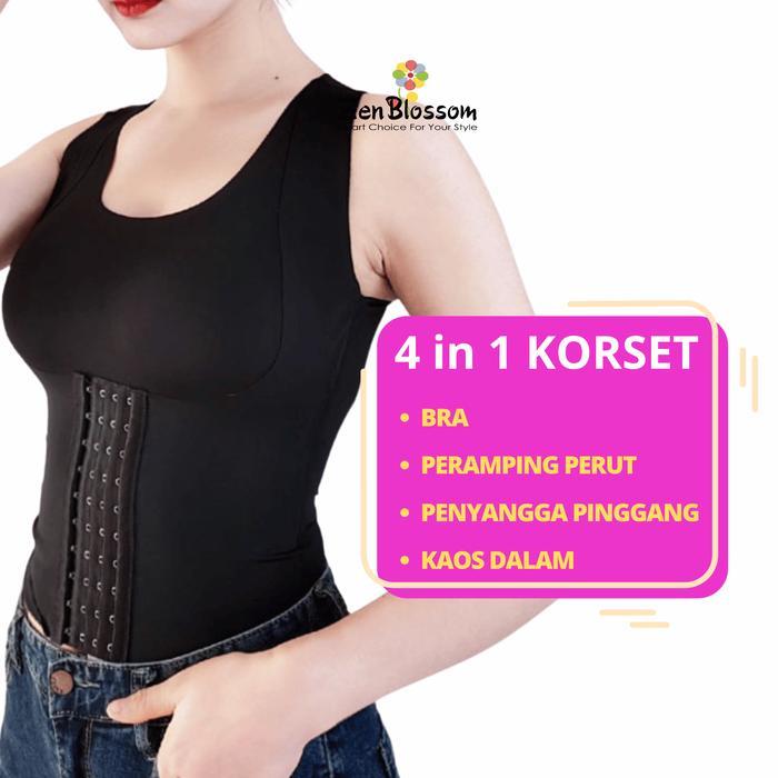 Sorella - Korset Seamless Longtorso Korset Singlet Zibilova