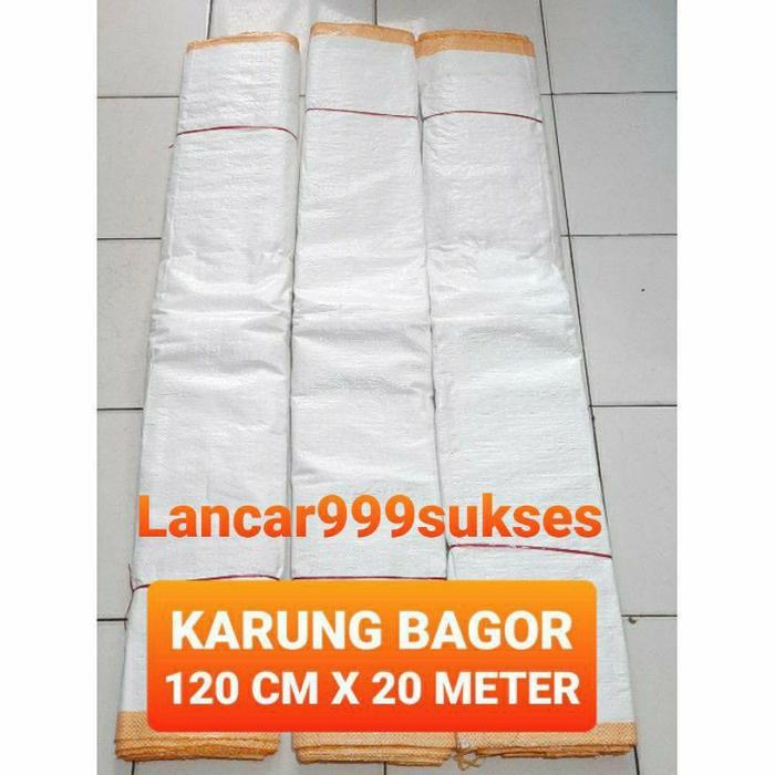 Karung Plastik Bagor Karung Roll Packing Karung Meteran 120 X 20 Meter