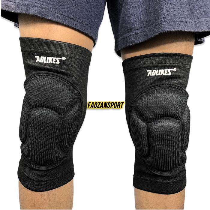 Kneepad Futsal Aolikes Pelindung Lutut Kiper Deker Futsal Sepak Bola Olahraga