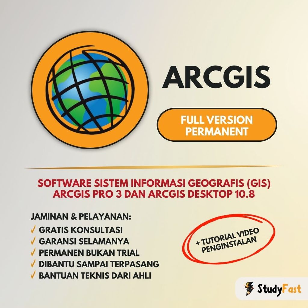 ArcGIS Pro 3.5 & Desktop 10.8.2 Original (WIN) | Version 10.4 / 10.8 / 3.5 + Tutorial