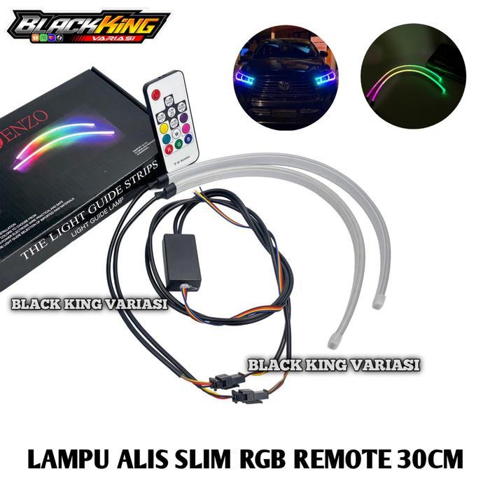 Lampu Alis Remote Rgb Lampu Led Alis Drl Slim Rgb Sein Running Lampu Alis Rgb Remote Lampu Led Drl