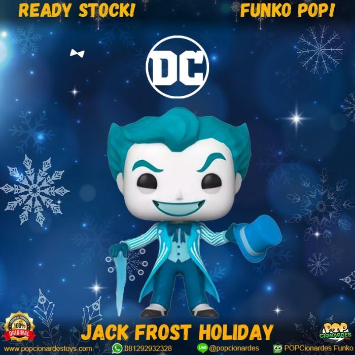 Ready Funko Pop Heroes - DC Comics - Jack Frost Joker Holiday Exclusive