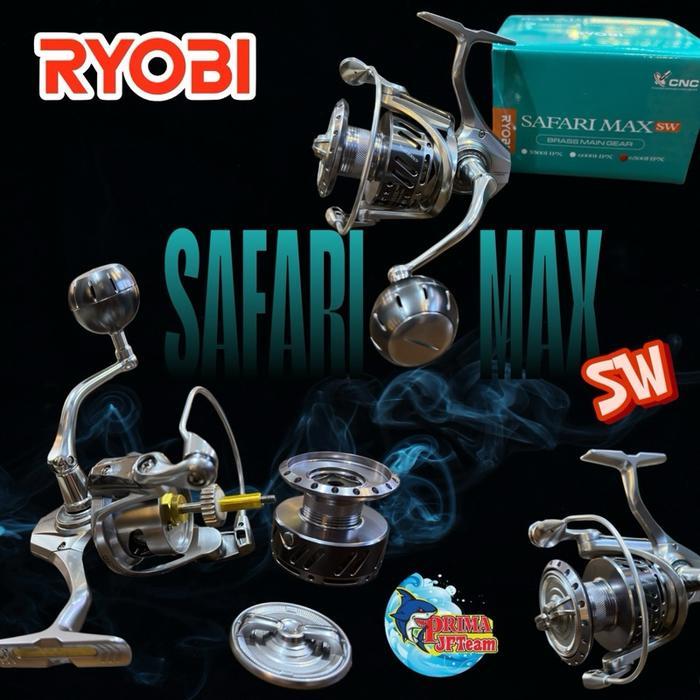 Reel RYOBI SAFARI MAX SW 5500-6500 ss main gear alat pancing