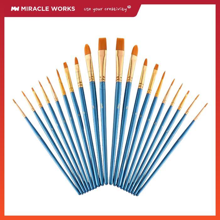 MW Kuas Lukis Set ARTIS BRUSHES / Kuas Lukis 1 Set Lengkap Murah