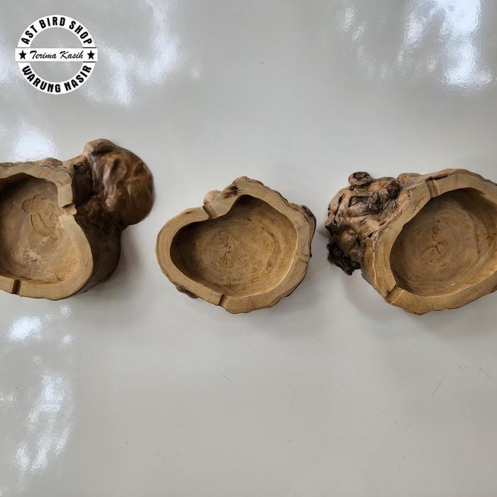 Ready Asbak Kayu Kopi Wood Coffe Berkualitas