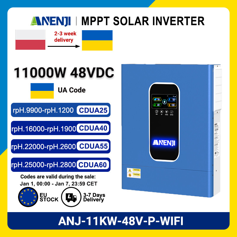 Hybrid pure sine solar inverter 11KW 6.2KW 5K 4KW solar inverter charger 24V 48V 160A MPPT hybrid