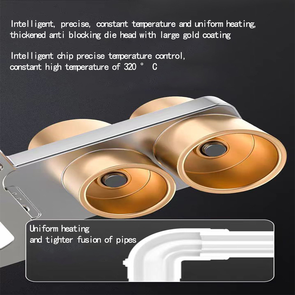 Electric Pipe Welding Machine Cordless Fuser PPR PE Soldering Iron Plastic Tube PP Heating Hot Melt