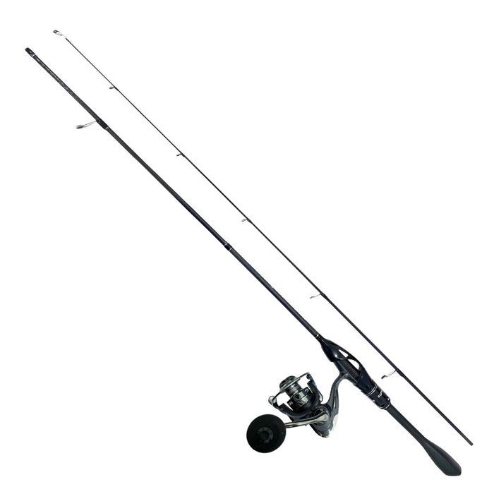 Pusat Alat Pancing - 1 Set Joran Pancing Spinning & Casting 1.65M 1.80M Gagang Karbon Joran Casting