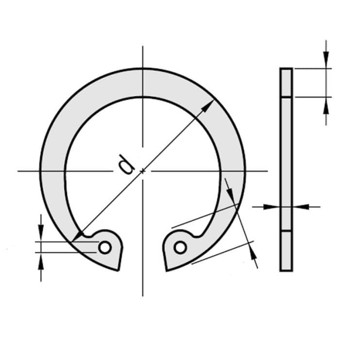 SNAP RING BAJA H105 SNAP RING