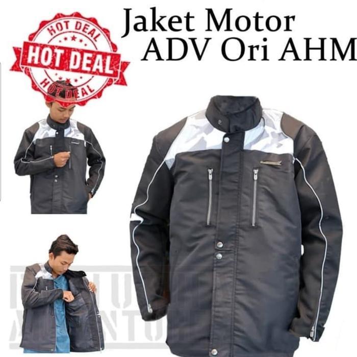 TERBARU Jaket ADV Ori AHM Honda Motor Jacket Apparel Touring Safety Ridding BERGARANSI