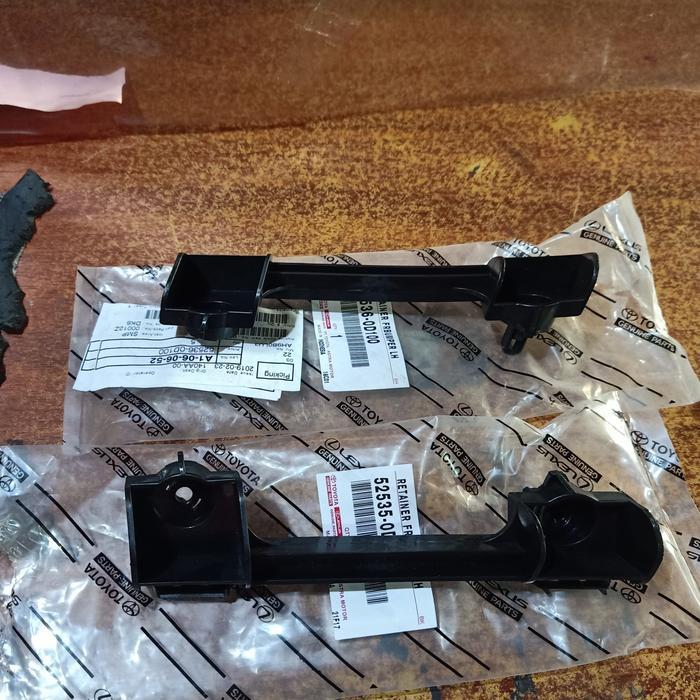 Braket bemper depan ETIOS VALCO sepasang