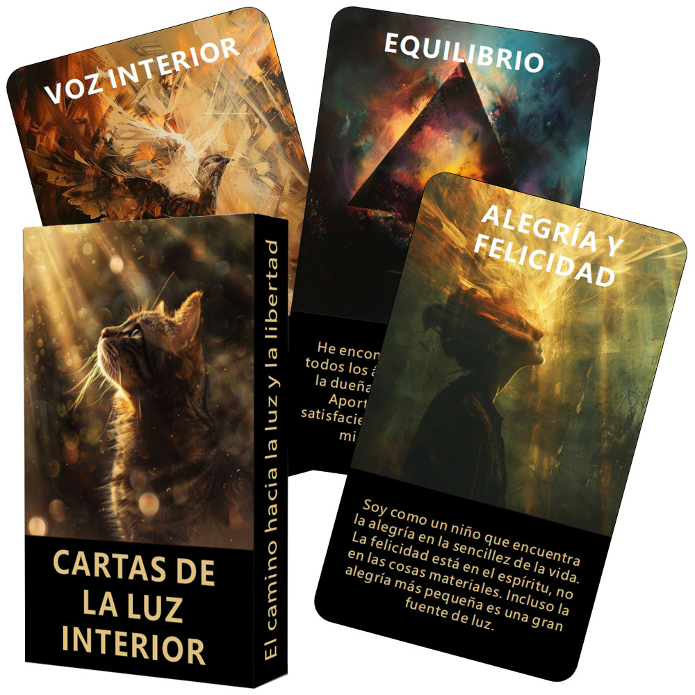 Spanish Tarot, Inner Sunshine Oracle Cards, The Road To Light And Freedom, Healing Oracle Deck,