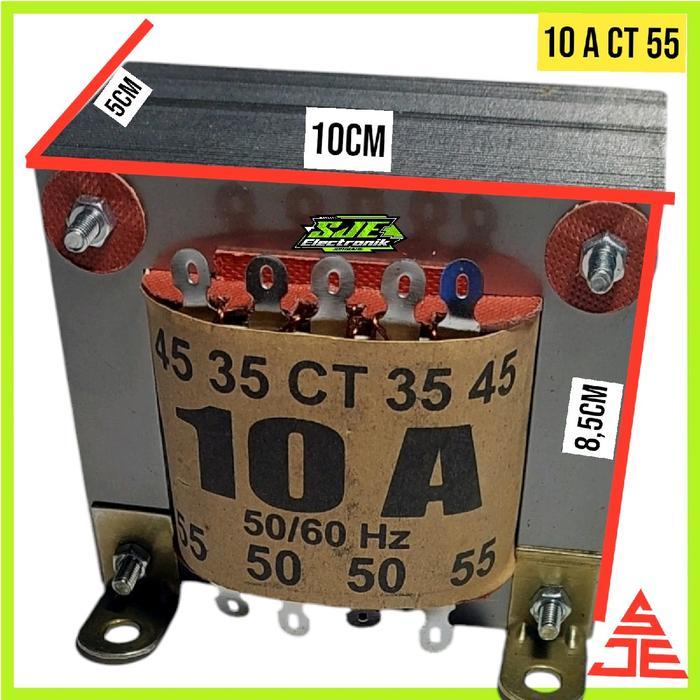 TRAVO 10 A CT 55 KECIL TRAFO 10 AMPER CT 55