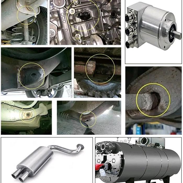 N3W VISBELLA Exhaust System Sealant Lem Perekat & Penambal Knalpot Tahan Panas hingga 1100C (2012F)