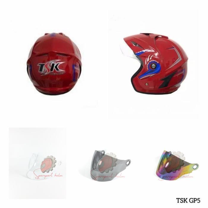 Kaca Helm Tsk Gp 5 Visor Helm Tsk Gp5