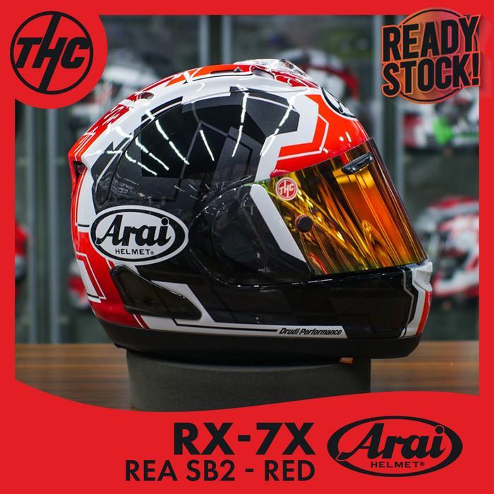 Ara1 Rx-7X Rea Sb2 Full Face Helmet Sb 2 Rea Red Original