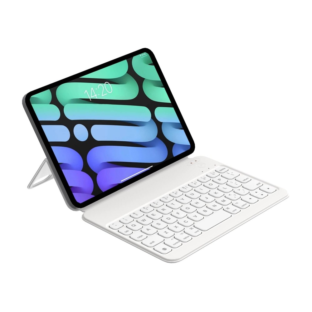 Ultra Slim Wireless Keyboard Case,Power Display, Magnetic Protect Cover Support For Ipad 6Th