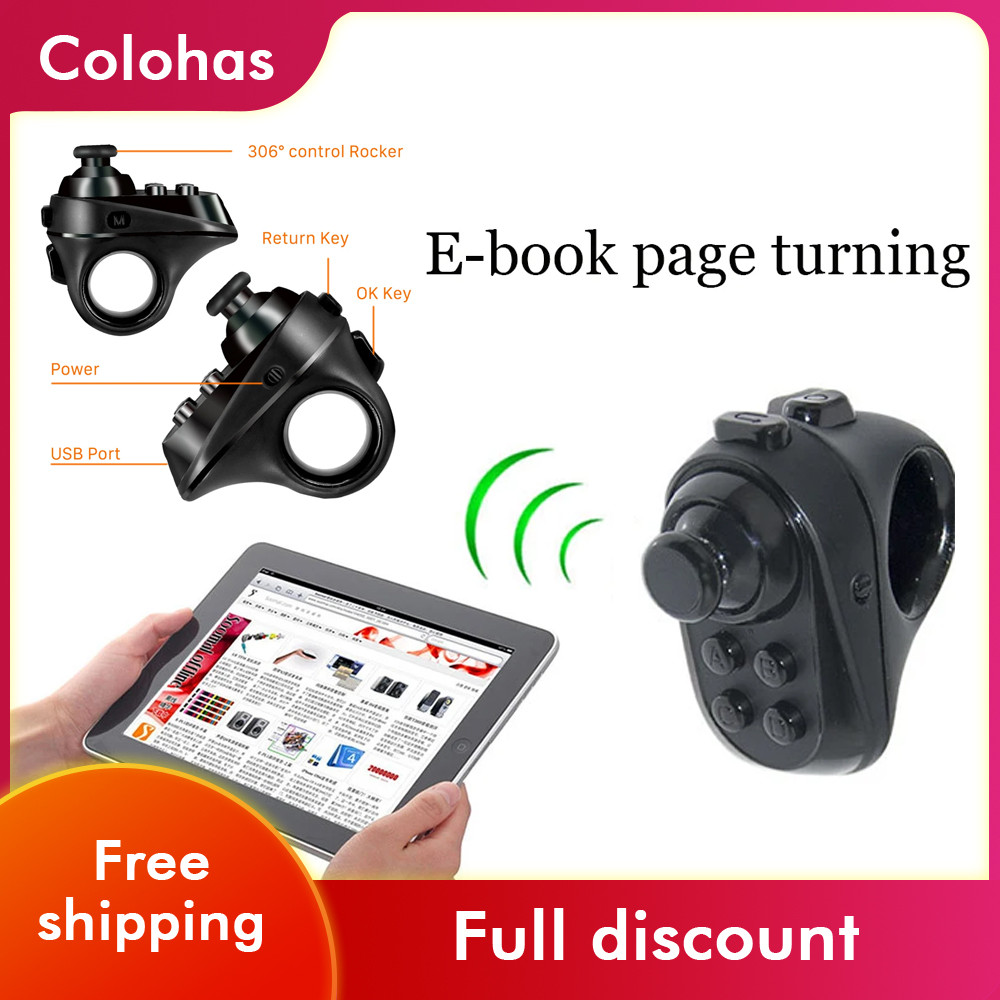BELI SEKARANG R1 Ring Wireless Bluetooth Gamepad Gaming Finger Mouse VR Remote Controller Wireless G