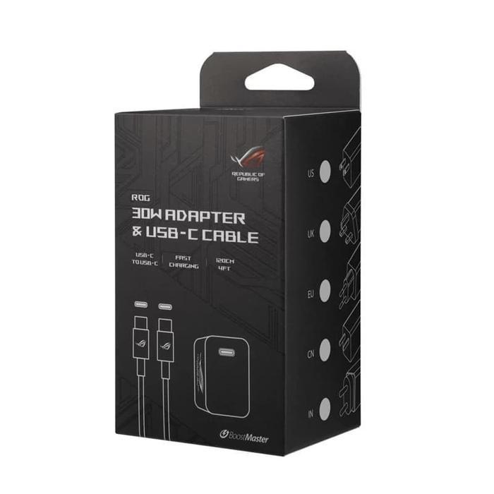 Adapter Charger Asus ROG 30W Adapter Usb - C - Original