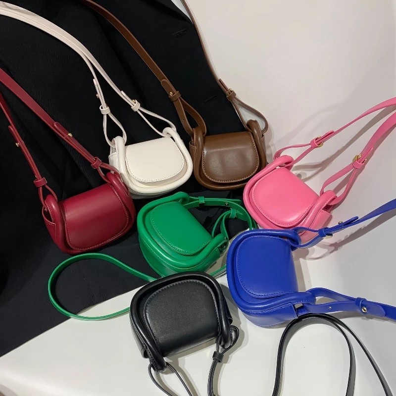 Children Messenger Bag Saddle Bags Mother Kids Bags for Girl Pu Crossbody Bag Shoulder Bag Designer