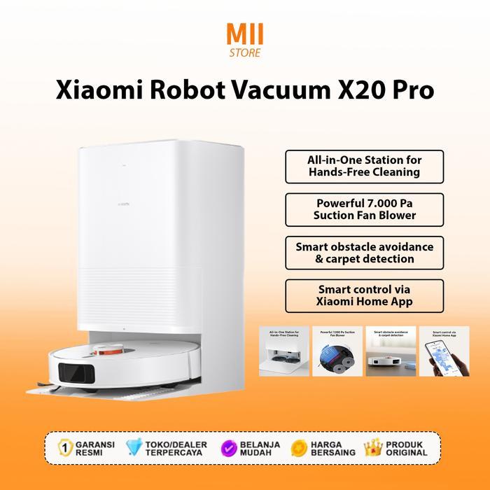 Xiaomi Robot Vacuum X20 Pro - 7000Pa - Navigasi Laser LDSP