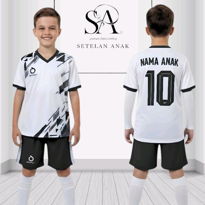 ORIGINAL ( FREE SABLON ) Baju bola sablon Baju futsal Baju volly Pakaian olahcowok dan cewek. Sport