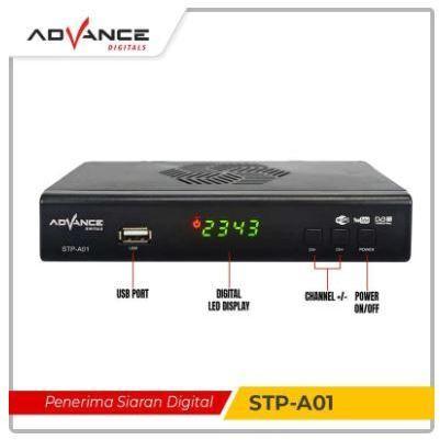 Stb Advance Stp A01 Receiver Tv Digital Set Top Box Dvb T2 Tuner Wifi Youtube Stb Advance Stp A01