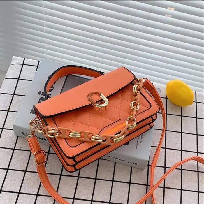 Tas impot wanita slingbag - Orange