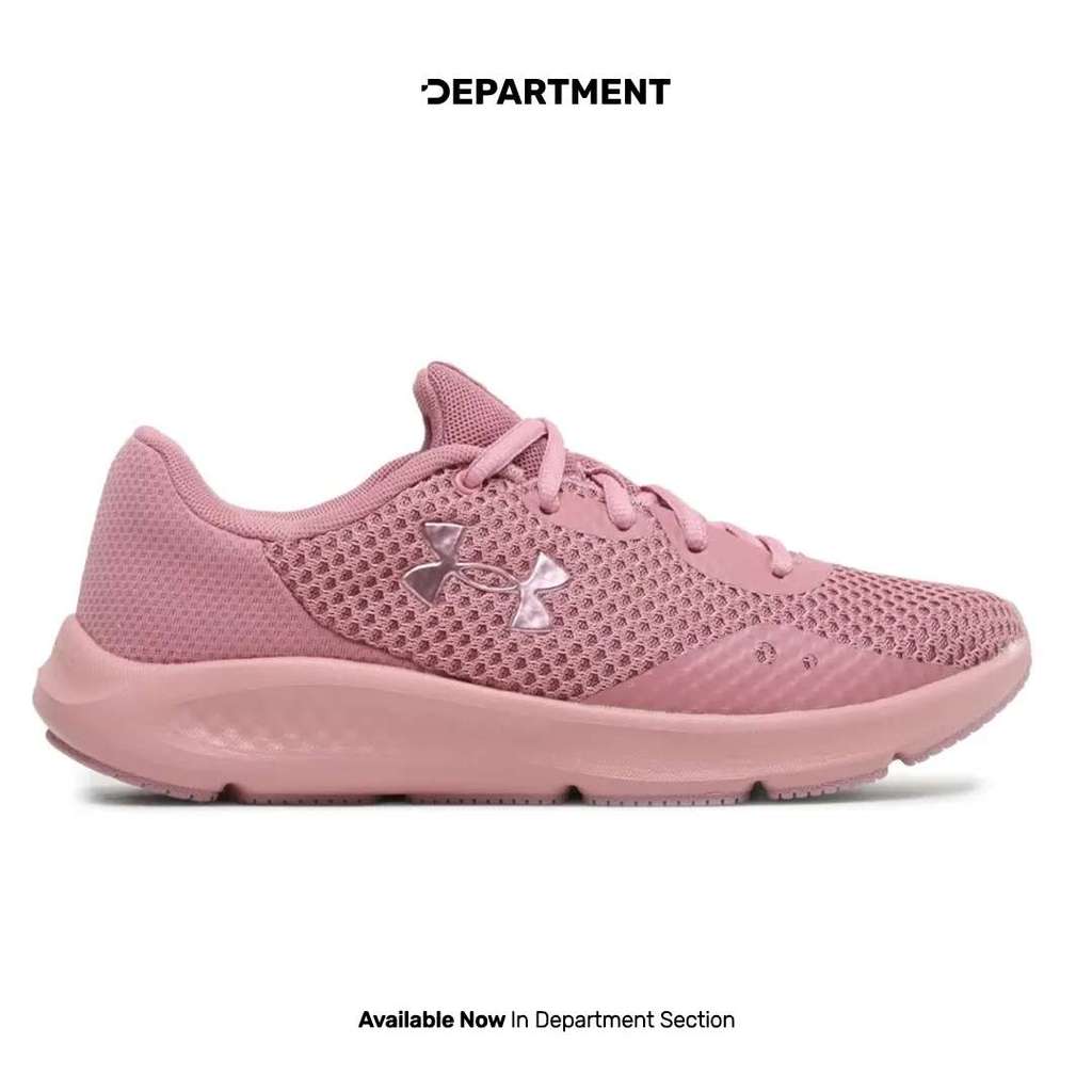 UNDER ARMOUR Sepatu Lari Wanita CHARGED PURSUIT 3 3024889602 ORI
