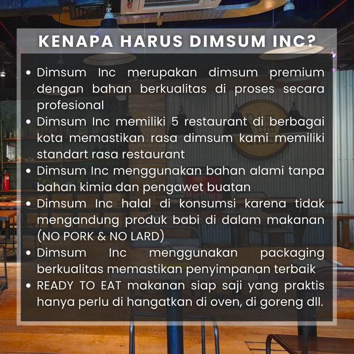 DIMSUM INC Bakpao Ayam Merah / Bakpau Ayam Merah / Chicken Pao / Char Siu Pao Premium Termurah