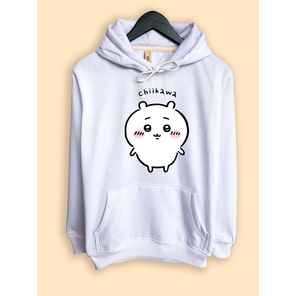 Jaket Hoodie Chiikawa Nanka Chiisakute Kawaii Yatsu Character Chiikawa