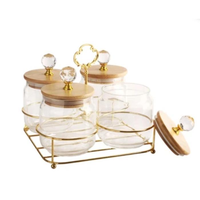 Set Toples Kaca /canister set