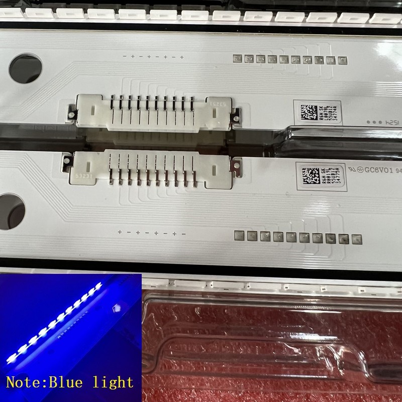 2pcs/set LED backlight for  UE55JS8000T UE55JS8500T UE55JS9000T UE55JS8590T UN55JS9000 UN55JS850DF U