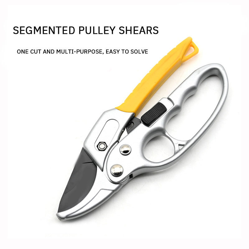 1 Segmented Pulley Shears Labor Saving Fruit Branch Shears Garden Shears Branch Scissors SK5 Thick B
