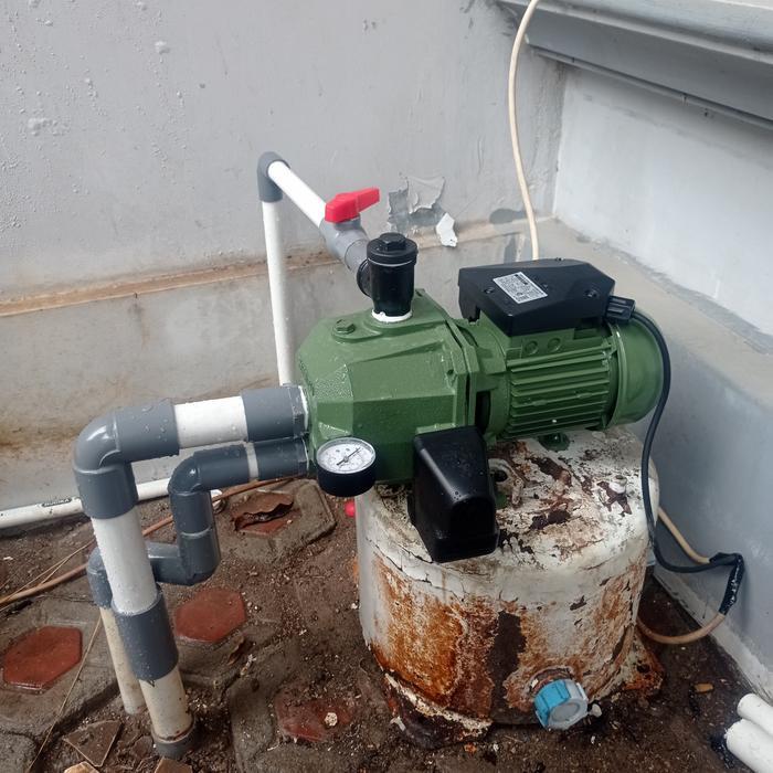 Mesin Pompa Air Jet Pump Shimizu PC 375 BIT + Pasang