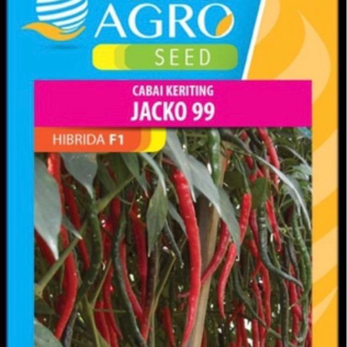 Benih Cabe Merah Keriting JACKO 99 10Gr // Benih cabe merah keriting hibrida F1